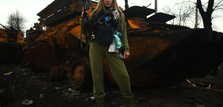 Ukraine, des femmes dans la guerre
