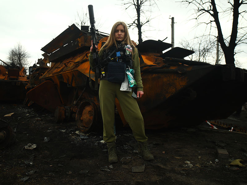 Ukraine, des femmes dans la guerre